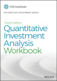 Quantitative Investment Analysis, Workbook [DRM] - CFA Institute - ebook