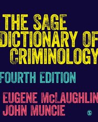 SAGE Dictionary of Criminology [DRM] - John Muncie - ebook