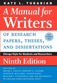 Manual for Writers of Research Papers, Theses, and Dissertations, Ninth Edition [DRM] - Kate L. Turabian - ebook