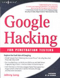 Google Hacking for Penetration Testers [DRM] - Johnny Long - ebook