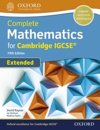 Complete Mathematics for Cambridge IGCSE(R) Extended [DRM] - Mathew Taylor - ebook