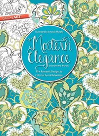 Modern Elegance Coloring Book [DRM] - Amanda Murphy - ebook