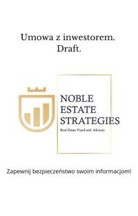 Umowa z inwestorem. Draft - Opracowanie Zbiorowe - ebook