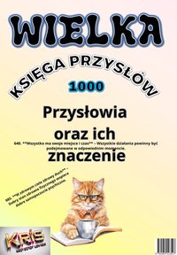 1000 księga przysłów - Krzysztof Lewicki - ebook