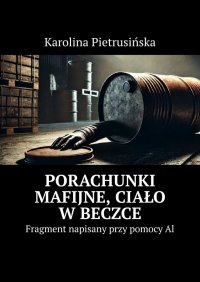 Porachunki mafijne, ciało w beczce - Karolina Pietrusińska - ebook