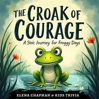 The Croak of Courage. A Stoic Journey for Froggy Days: A Short and Calming 5-Minute Bedtime Story for Kids - Elena Chapman - audiobook