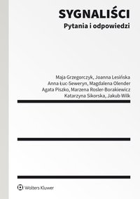 Sygnaliści. Pytania i odpowiedzi - Maja Grzegorczyk - ebook