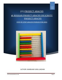 Russian Project Abacus or Schoty Project Abacus - Kambham Vara Lakshmi - ebook