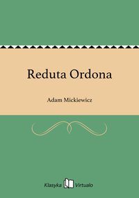 Reduta Ordona - Adam Mickiewicz - ebook