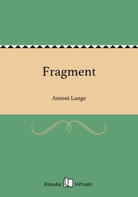 Fragment - Antoni Lange - ebook