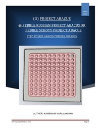 Pebble Russian Project Abacus (or) Pebble Schoty Project Abacus - Kambham Vara Lakshmi - ebook