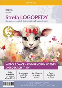 Strefa LOGOPEDY, numer 60, Wesołe owce – kompendium wiedzy o głoskach [f] i [v] - Opracowanie zbiorowe - eprasa