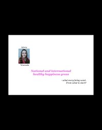 National and international healthy happiness gross. - Sylwia Wawrzała - ebook