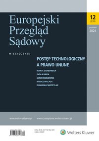 Europejski Przegląd Sądowy. Nr 12/2024 [231] - Opracowanie zbiorowe - ebook