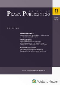 Przegląd Prawa Publicznego. Nr 11/2024 - Opracowanie zbiorowe - ebook