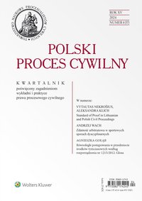 Polski Proces Cywilny. Nr 4/2024 - Opracowanie zbiorowe - ebook