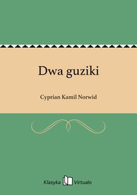 Dwa guziki - Cyprian Kamil Norwid - ebook