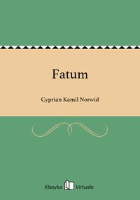 Fatum - Cyprian Kamil Norwid - ebook