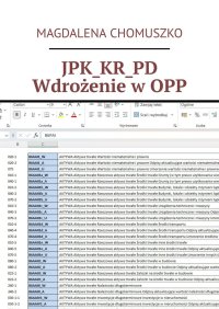 JPK_KR_PD Wdrożenie w OPP - Magdalena Chomuszko - ebook