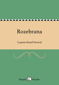 Rozebrana - Cyprian Kamil Norwid - ebook