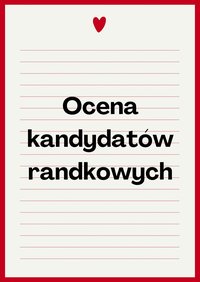 Ocena randek - notatnik dla singielek - Anna Barba - ebook