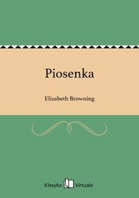 Piosenka - Elizabeth Browning - ebook