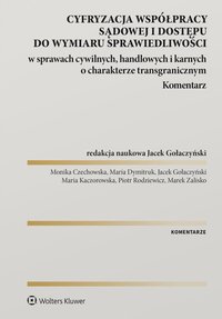 Cyfryzacja współpracy sądowej i dostępu do wymiaru sprawiedliwości w sprawach cywilnych, handlowych i karnych o charakterze transgranicznym. Komentarz - Maria Kaczorowska - ebook