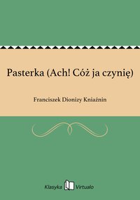 Pasterka (Ach! Cóż ja czynię) - Franciszek Dionizy Kniaźnin - ebook