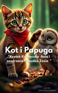 Kot i Papuga "Krotek Kropeczka  Ania i zazdrosna Papużka Zosia  " - Marta Głodowska - ebook