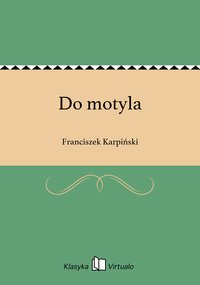 Do motyla - Franciszek Karpiński - ebook