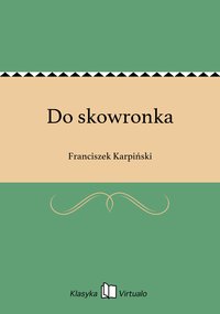 Do skowronka - Franciszek Karpiński - ebook