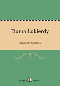 Duma Lukierdy - Franciszek Karpiński - ebook