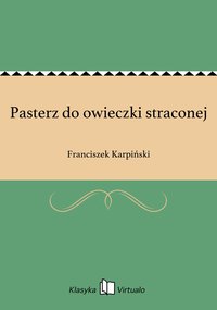 Pasterz do owieczki straconej - Franciszek Karpiński - ebook