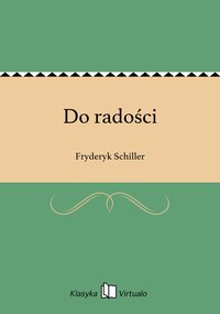 Do radości - Fryderyk Schiller - ebook