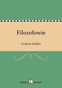 Filozofowie - Fryderyk Schiller - ebook