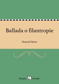 Ballada o filantropie - Henryk Heine - ebook