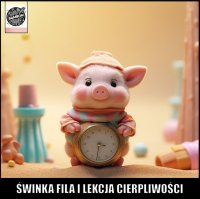 Świnka Fila i lekcja cierpliwości. - Anna Borucka - audiobook