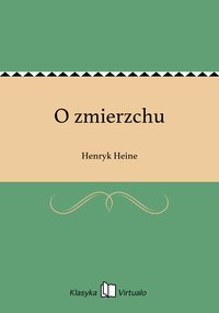 O zmierzchu - Henryk Heine - ebook