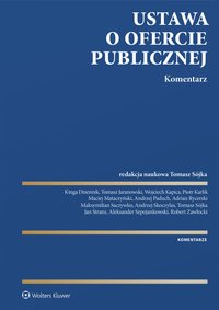 Ustawa o ofercie publicznej. Komentarz - Andrzej Skoczylas - ebook