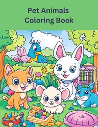 Pet animals Coloring book - Julia Mróz - ebook