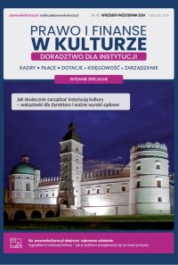 Prawo i finanse w kulturze. Numer specjalny 41 - Opracowanie zbiorowe - eprasa