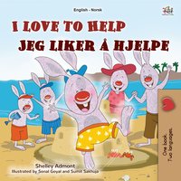 I Love to Help Jeg liker å hjelpe - Shelley Admont - ebook