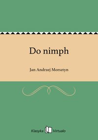Do nimph - Jan Andrzej Morsztyn - ebook
