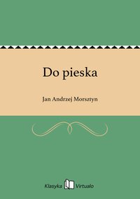 Do pieska - Jan Andrzej Morsztyn - ebook