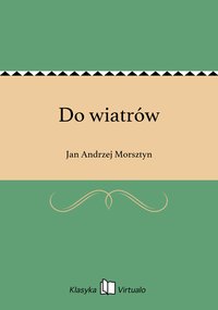 Do wiatrów - Jan Andrzej Morsztyn - ebook