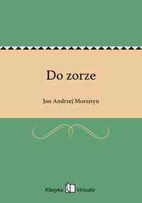 Do zorze - Jan Andrzej Morsztyn - ebook