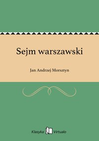 Sejm warszawski - Jan Andrzej Morsztyn - ebook
