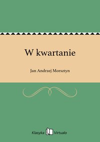 W kwartanie - Jan Andrzej Morsztyn - ebook