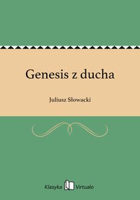 Genesis z ducha - Juliusz Słowacki - ebook