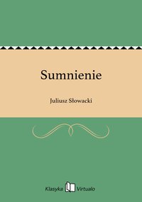 Sumnienie - Juliusz Słowacki - ebook